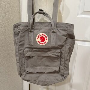Fjallraven Kånken Tote Backpack in Gray